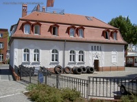 Zossen Bahnhof Brauerei-Lagergebäude