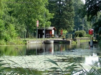 Finowkanal Schleuse Leesenbrück Oberhafen
