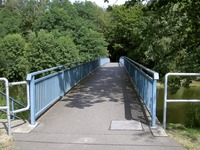 Oder-Havel-Kanal Gehwegbrücke Zerpenschleuse