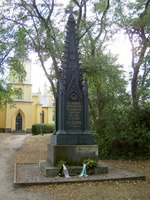 Großbeeren Kirchhof Obelisk Ehrenmal