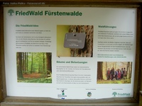 FriedWald Fürstenwalde Infotafel