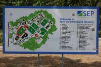 Lageplan Sport- und Erholungspark Strausberg