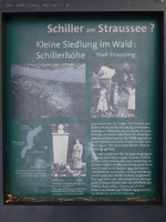 Infotafel Schillerdenkmal Schillerhöhe Strausberg