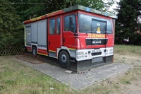Schwanebeck Trafostation Feuerwehrauto