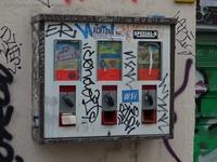 Kaugummiautomat Wrangelstraße Kreuzberg