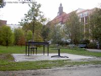 Denkmal am Koppenplatz in Berlin mit Gemeindeschule