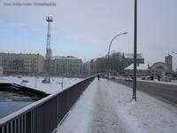 Elsenbrücke bei Schnee