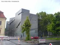 Straßenansicht vom Liebeskindbau vom Jüdischen Museum Berlin