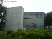 Außenansicht des Holocaustturm am Liebeskindbau vom Jüdischen Museum Berlin
