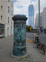 Litfaßsäule Denkmal Berlin