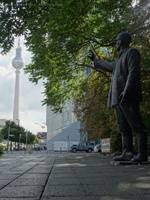 Skulptur Bauarbeiter Berlin