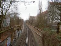Ringbahn-Gleislinse Eldenaer Straßenbrücke