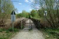 Kienberg Wuhletal lange Holzbrücke