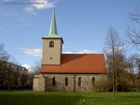 Dorfkirche auf dem Dorfanger in Lichtenberg