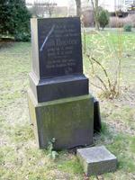 Grabstein für Willi Beister auf dem Friedhof Plonzstraße