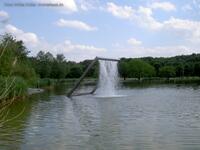 Wasserwand im Westpark in München