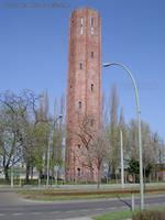 Wasserturm am Blockdammweg in Rummelsburg