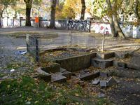 Görlitzer Parkteich Brunnen im Görlitzer Park