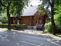 Holzhaus an der Späth'schen Baumschule