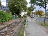 Neukölln-Mittenwalder Eisenbahn an der Gradestraße
