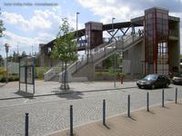 Fußgängerbrücke am S-Bahnhof Fredersdorf