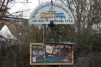 Wagendorf-Wuhlheide Schild