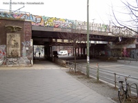 Eisenbahnbrücke Boxhagener Straße Friedrichshain