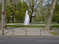 Springbrunnen Rosengarten Treptower Park
