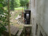 Hennickendorfer Mühle Mühlrad