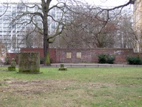 Rathauspark in Lichtenberg Vandalismus