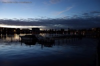 Rummelsburger See bei Sonnenuntergang