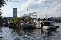 Treptower Hafen Hausboote