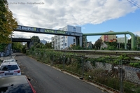 Eisenbahnbrücke Victoriastadt Abriss
