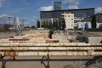 Treptow Osthafen Baustelle