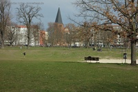 Volkspark Friedrichshain Seiltänzer