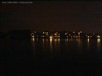 Insel Stralau bei Nacht