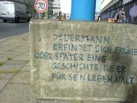 Berlin Drainagerohre Poesie