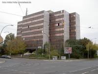 Bürohaus des VEB Auto-Trans Berlin in der Herzbergstraße im Industriegebiet Lichtenberg