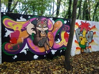 Graffiti Volkspark Wuhlheide