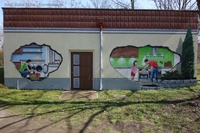 Allee der Kosmonauten Mural
