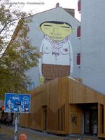 Gigante von Os Gemeos in Kreuzberg