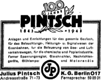 1843 1943 Pintsch